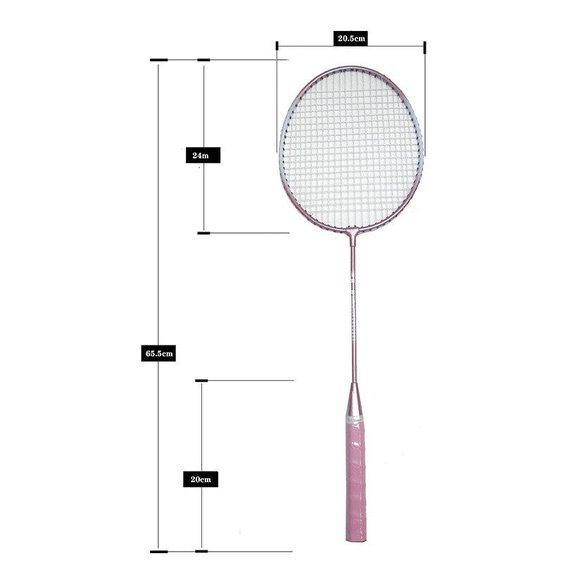 2 stk badminton ketsjere og bæretasksæt badminton ketsjer sæt indendørs udendørs sports tilbehør & t8