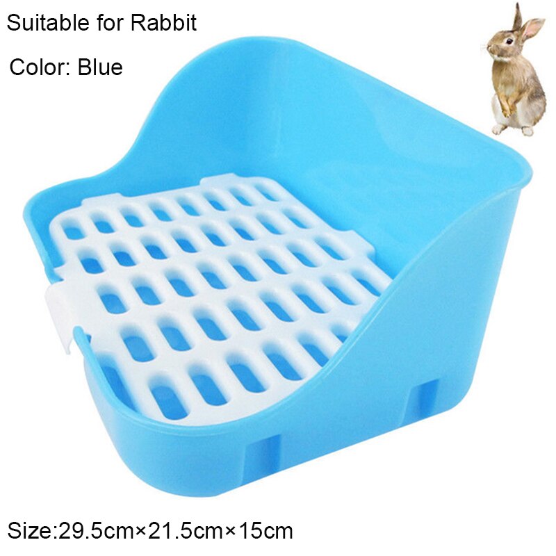 Bac à litière d'angle pour animaux domestiques, pour Hamster, chat, lapin, nettoyage, intérieur, formation pour petits animaux: 6