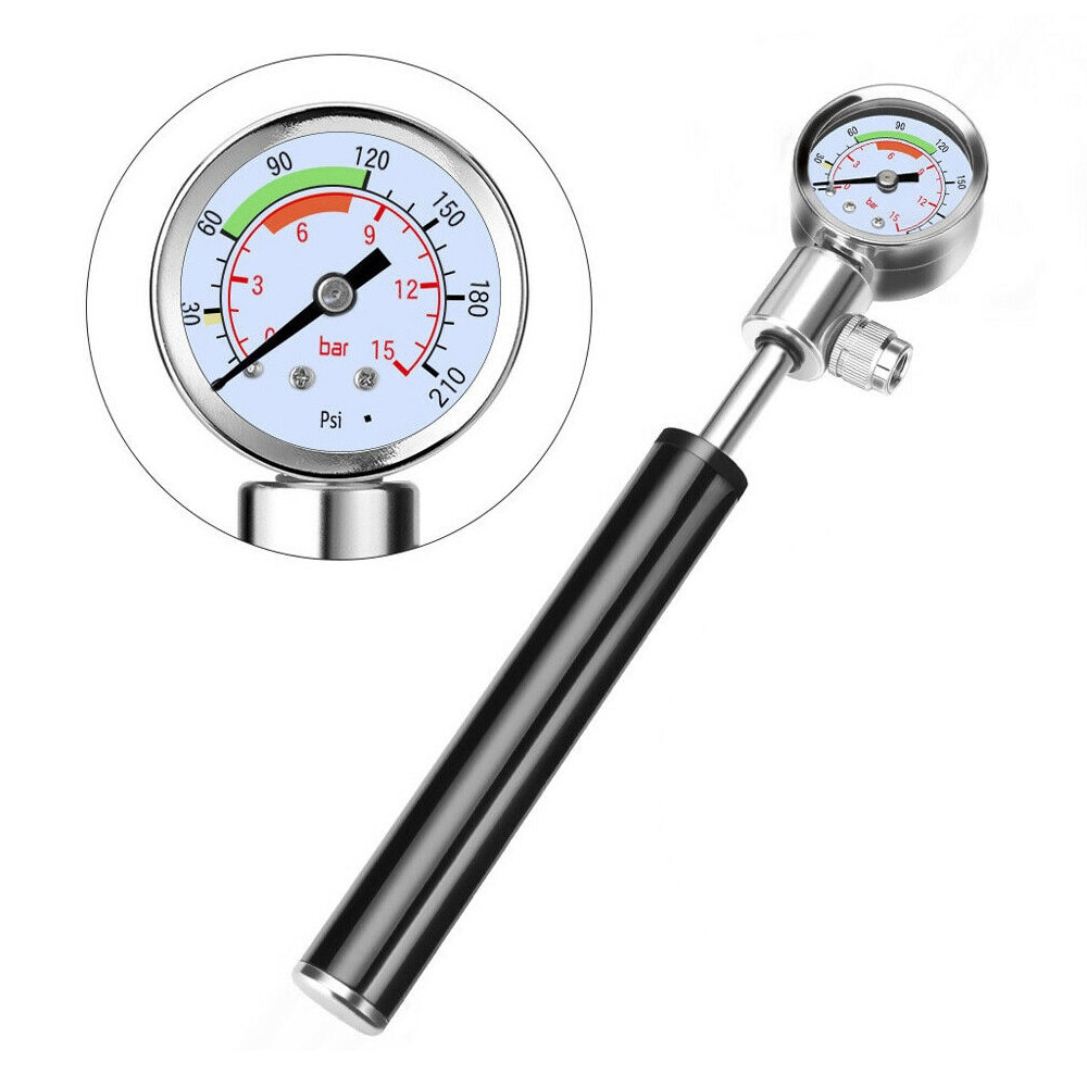 Tragbare MTB Rennrad Reifen Reifen Inflator Werkzeug Hand Pumpe Luft