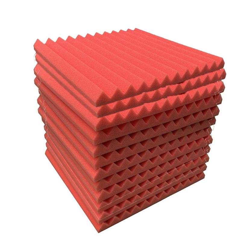 Neue 12 Stck Akustische Platten Schallschutz Schaum Akustische Fliesen Studio Schaum Klang Keile 300x300x25mm: 01