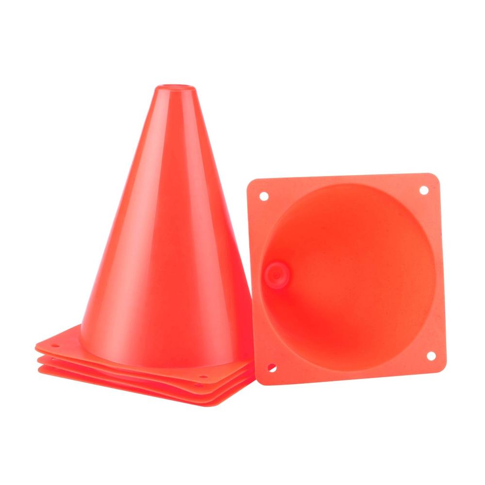10PCs Plastic Sport Training Traffic Pylons for Outdoor Gaming and Festive Event Training Pylons #4N18