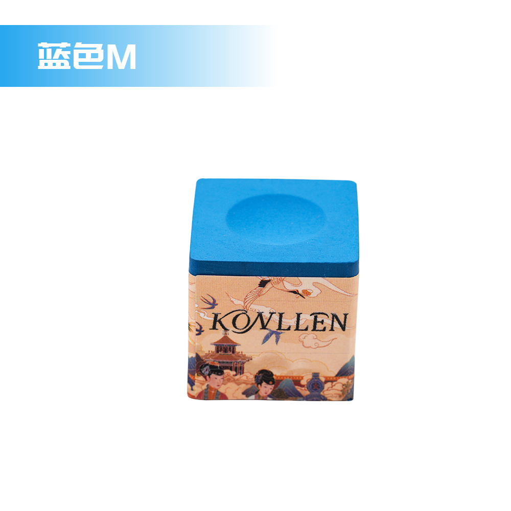 KONLLEN Billardkreide, Griff, Krafthaftung, Sturzigkeit, Pool-Queue-Kreide, Snooker-Kreide, schwarze Kreide, Nano-Technologie-Material, Kreide: Licht Grün