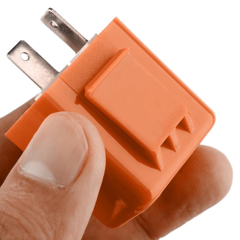 Universal Motorcycle Signal Indicator Relay Resistance LED 12V Waterproof 2 Pin Flasher Relay Resistance Moto Accessories