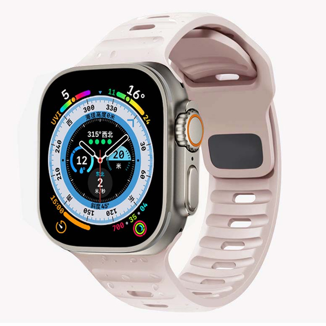 Silicone Strap For Apple Watch ultra Band 49mm 45mm 44mm 42mm 40mm 41mm 38 45 mm correa bracelet iwatch Series 9 8 7 6 5 4 3 se