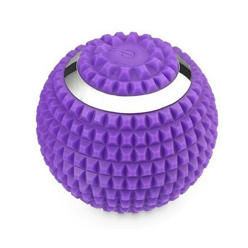 Silicone Massage Ball USB Electric Yoga Ball Deep Muscle Vibration Fitness Ball Adjustable Foot Massage Fascia Ball Relieve Pain: 6