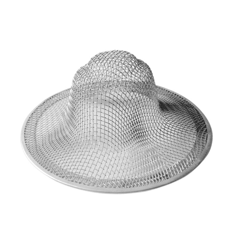 Roestvrijstalen Aanrecht Zeef Haar Catcher Stopper Badkamer Bad Douche Drain Filter Percolator: app.5cm