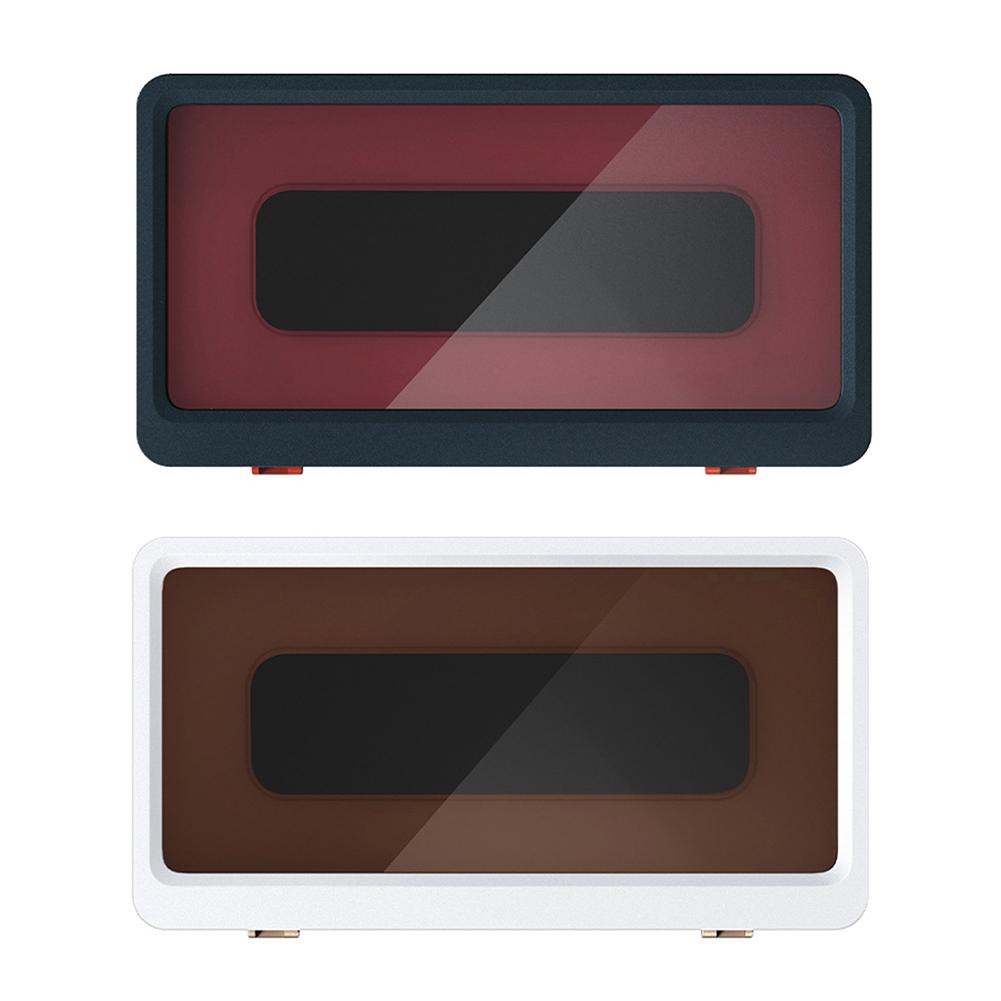 Phone Waterproof Case Wall Mounted Touch Screen Phone Holder Bathroom Kitchen Anti-fog Punch-free Sealing Protective Cover