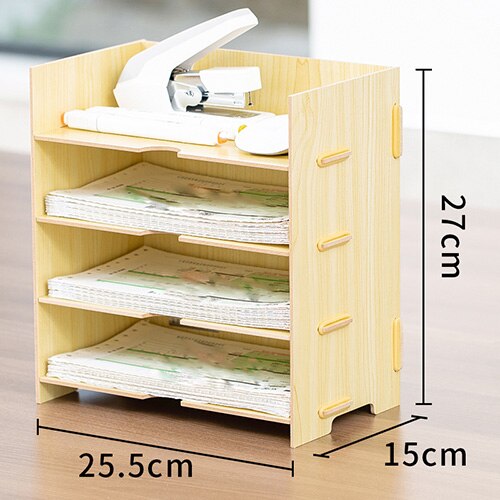 Support de rangement en bois pour CD, présentoir pour fichiers vidéo DVD, boîte de rangement pour CD: 1