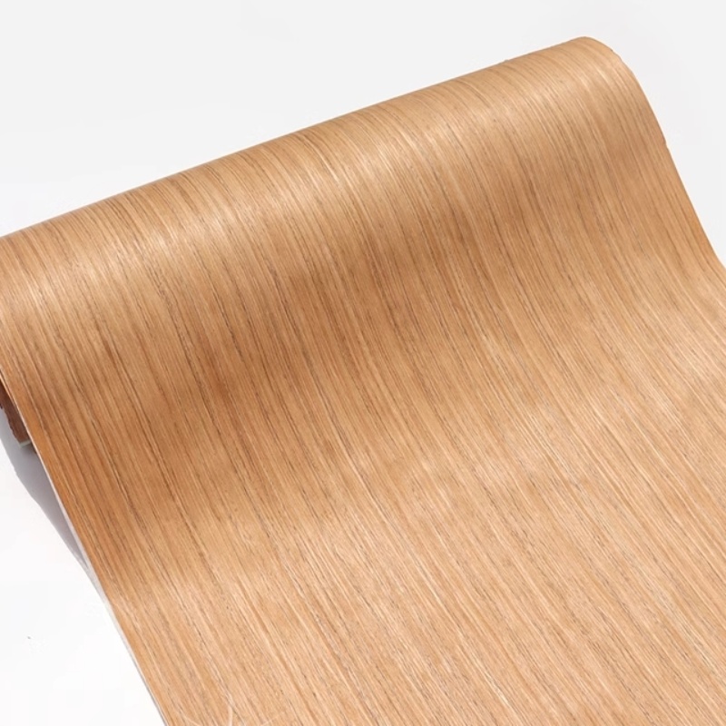 Chapa de madera con fragancia clásica de otoño, chapa de teca hecha a mano, 2,5 metros x 580x0,25mm, modelo decorativo: Teak