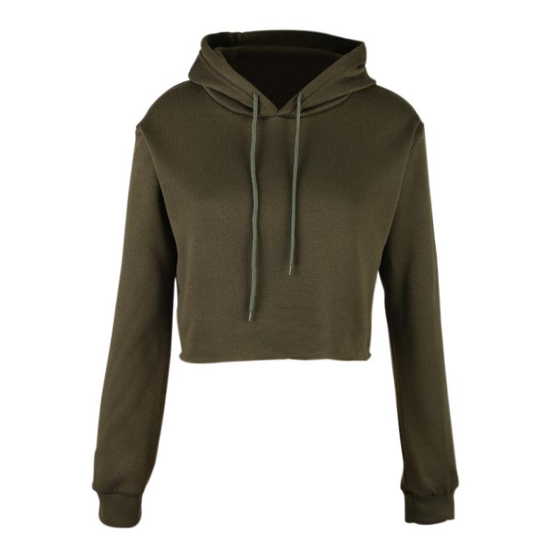 Outdoor Sports Women\\\'s Breathable Crop Tops Hoodie Long Sleeve Teen Girls Cute Cat Ear Pullover !