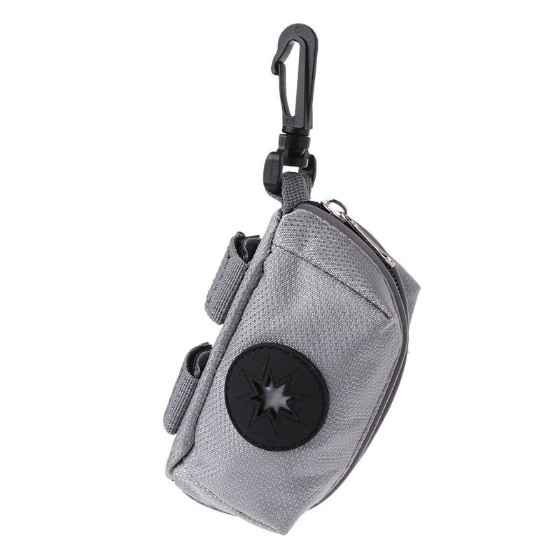 Pet Waste Dog Poo Puppy Pick-Up Bags Pet Poop Bag Holder Hook Pouch Portable