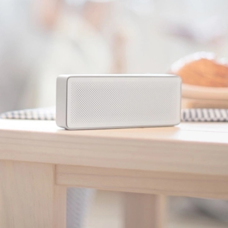 Xiaomi mi Bluetooth altavoz básico 2 Caja cuadrada 2 Bluetooth Estéreo Portátil 4,2 blanco alta definición Sonido HD reproducción de