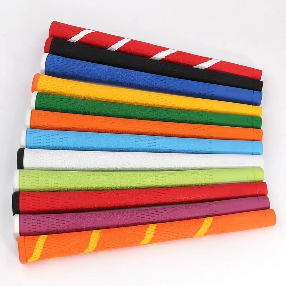Golf Grips Rubber Golf Irons Grips Colourful Golf Clubs Grips