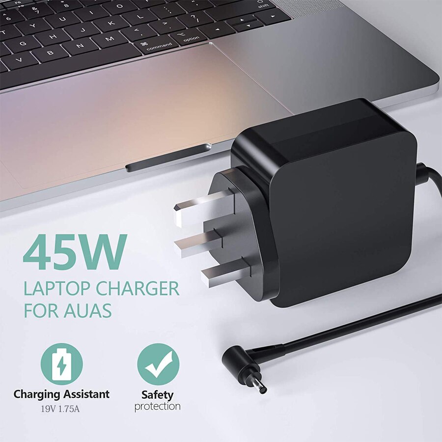 45W Laptop Charger for ASUS X200CA X441SA X540UA X540S X540LA X541UA X553M X556U UX303 UX305F UX410UA UX360CA C202SA C300
