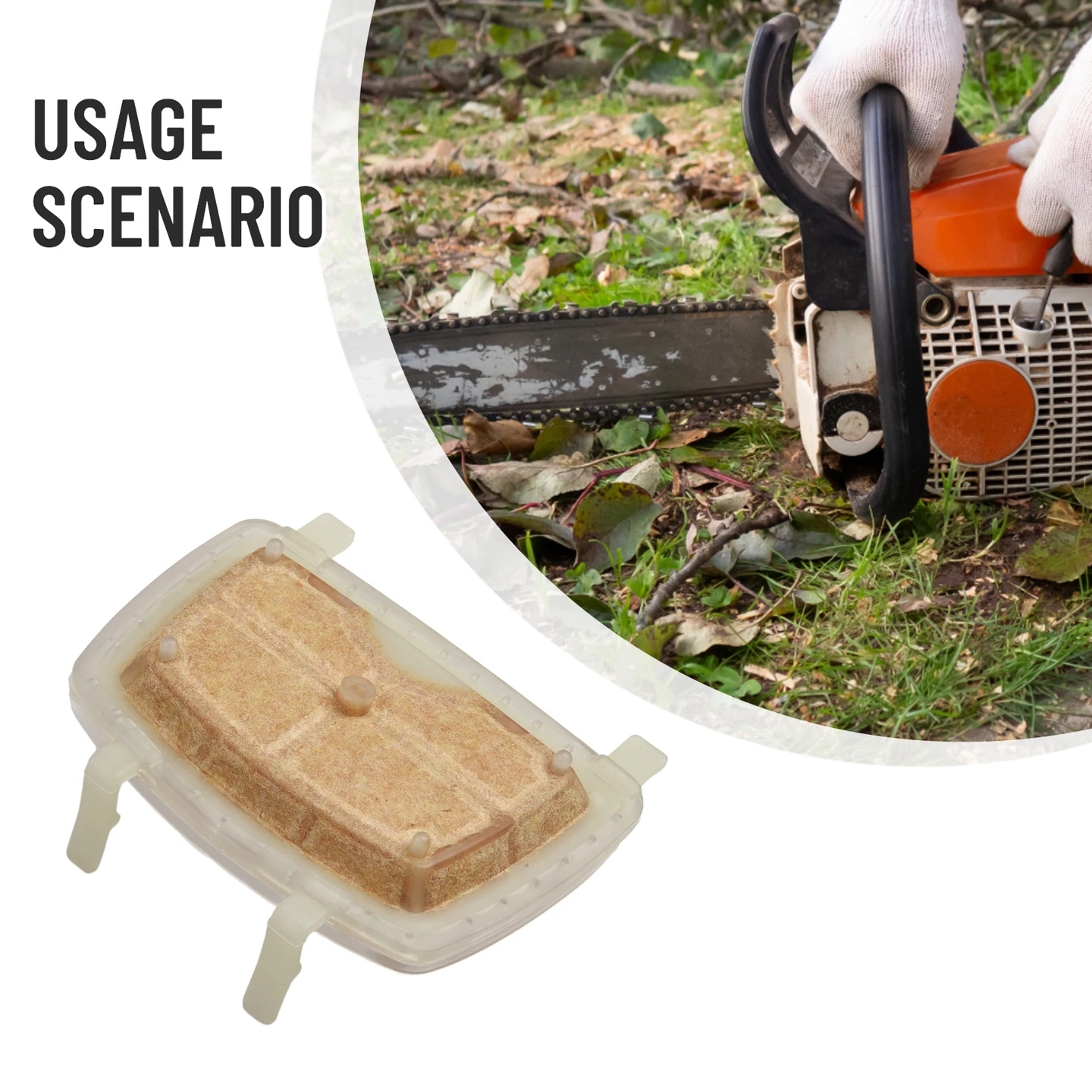 1 Uds filtro de aire herramientas de jardín piezas de repuesto para Stihl MS181 MS181C MS211 MS211C accesorios de motosierra