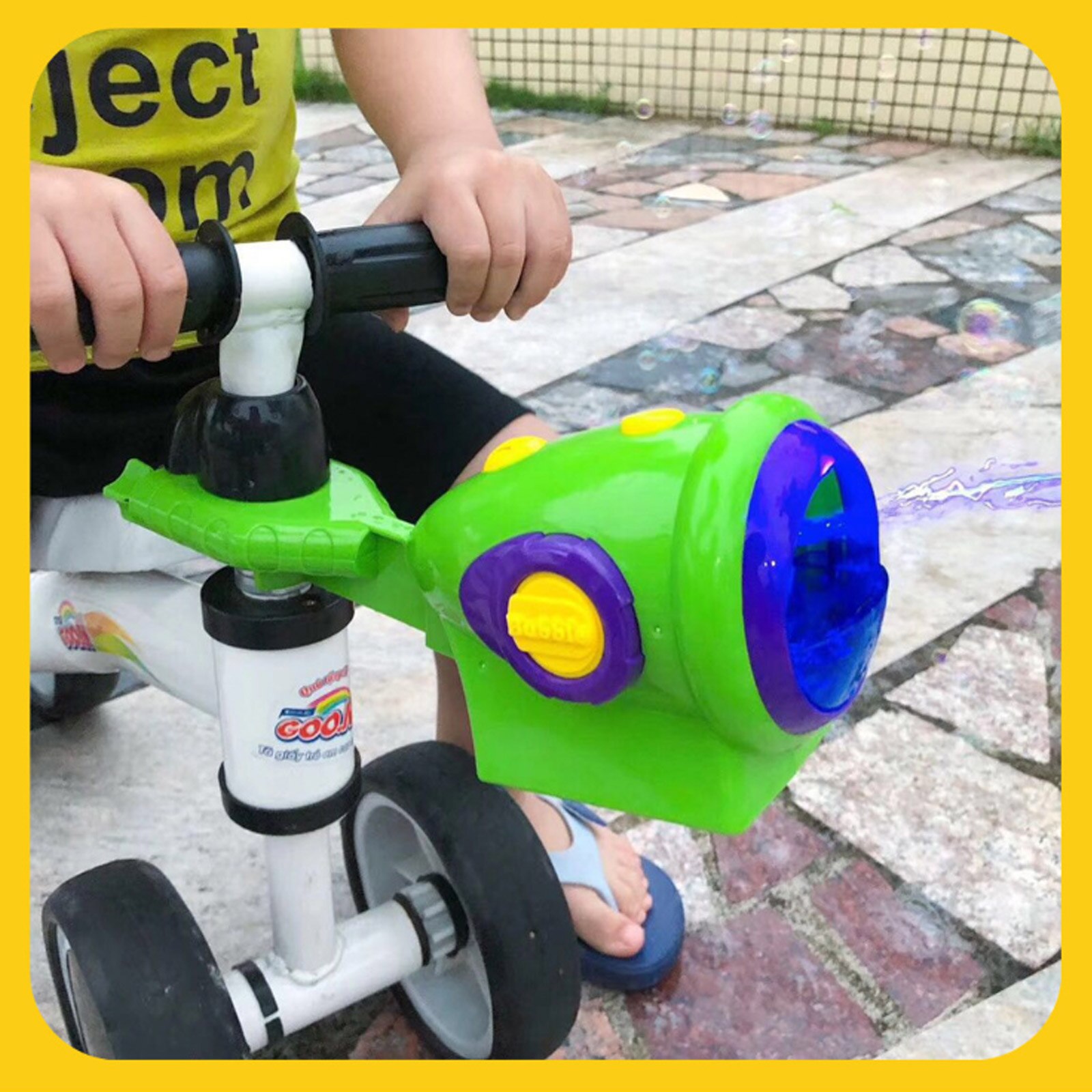 Bike Bubble Machine Automatische Bubble Blower Maker Installeren Op Fiets Voor Kids Kinderen Baby Bad Outdoor Indoor Party Games Speelgoed