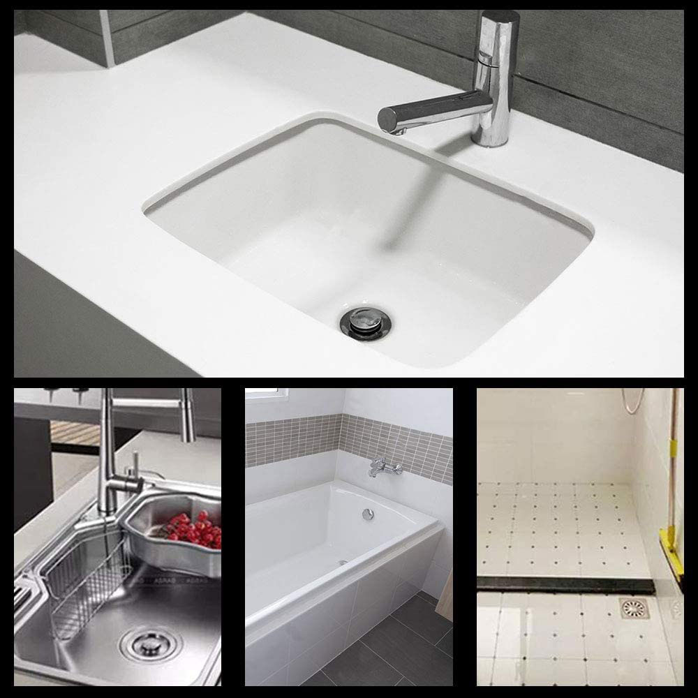 Copper Click Clack Basin Waste Bath Sink Push Drain 8mm Thread Replacement Stopper Pop-up Floor Drain Fittings Bath Accessories