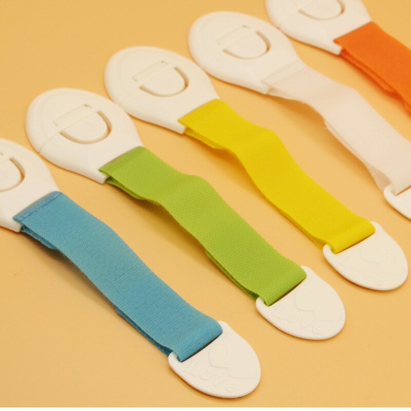 1 Uds. Cerradura para niños, protección de puertas de bloqueo para niños, seguridad para niños, cierre de plástico, seguridad para bebés para cajones