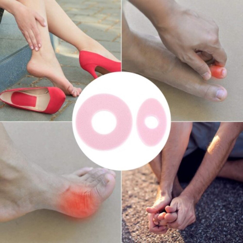 6Pcs Callus Pads Soft Foam Callus Cushions Toe Pads Toe and Foot Protectors and Thick Corn Cushions Toe Pads and Waterproof
