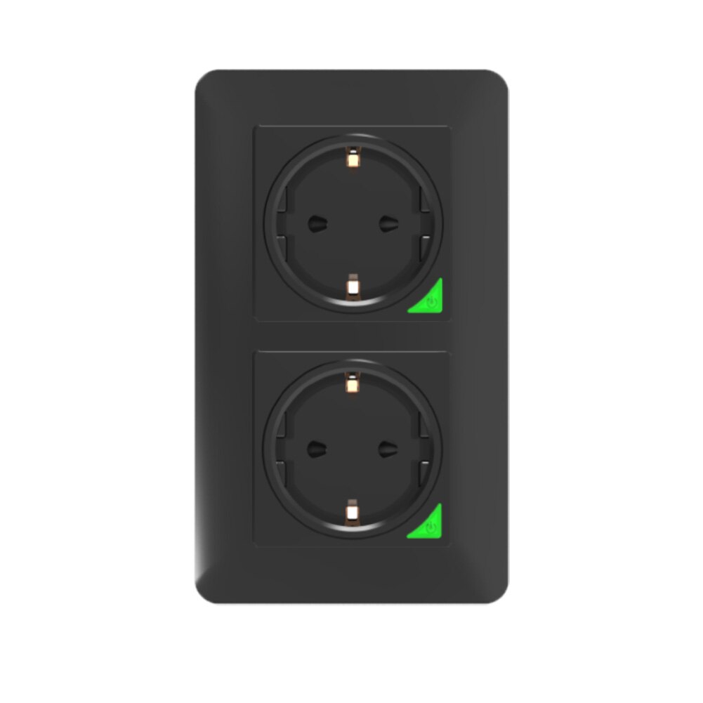 WiFi Smart Socket EU DE Verwijderbare Afneembare van Wandplaat Smart Leven Tuya App Controle Werkt met Alexa Echo Google thuis: Option 2