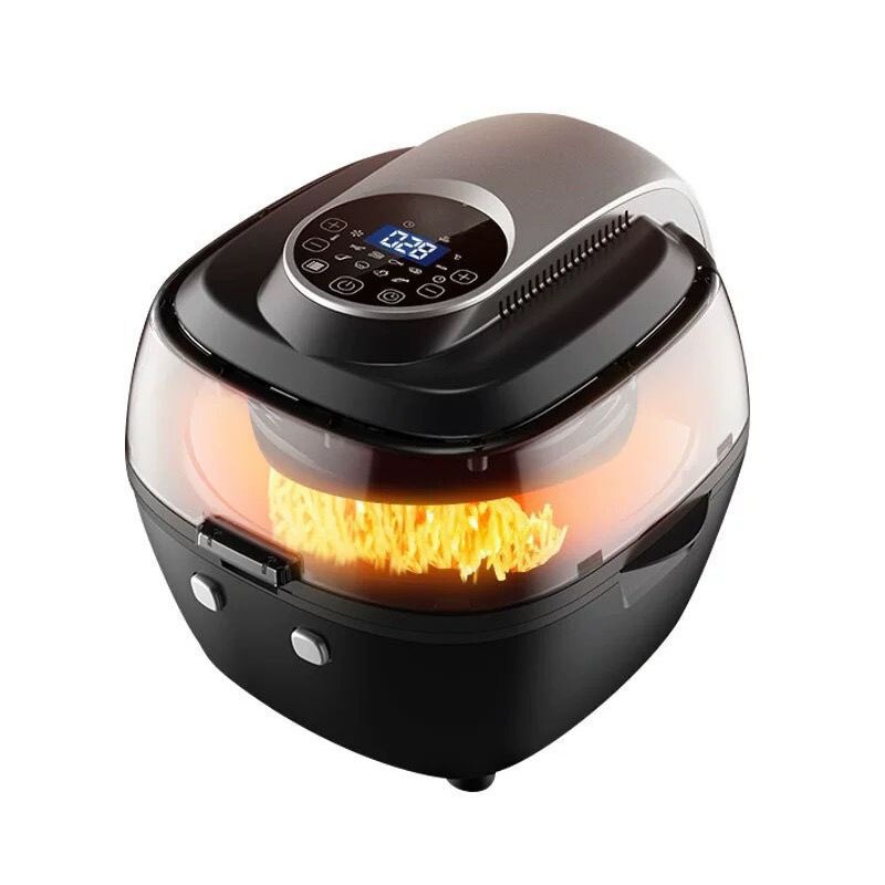 Multifunctional Air Fryer Oil-free Smart Healthy Fryer Pizza Oven Smart Touch LCD Electric Fryer KB3501-1 Kitchen Cooking EB: Default Title