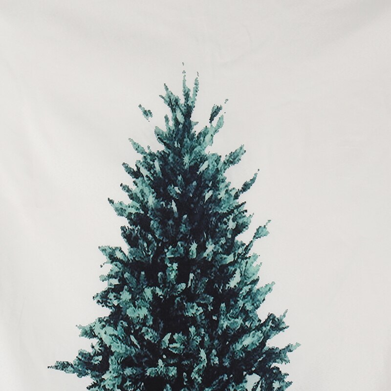 Arbre de noël pin bâche tapisserie Vintage Art tenture murale chambre décor 1 x