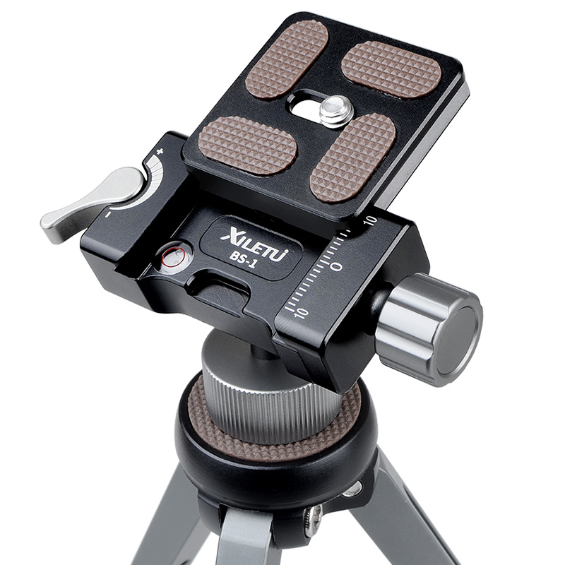 XILETU XT-15 + BS-1 Kamera Telefon Stehen Leichte Tabletop Mini Stativ Für Smartphone DSLR Spiegellose Kamera