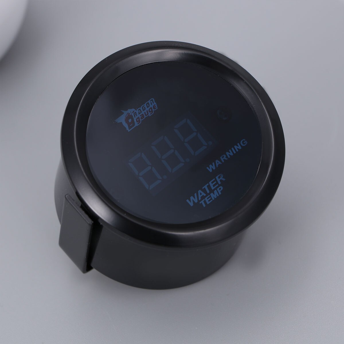 Jauge de température d'eau numérique LED, 1 pièce, 2 pouces, 52mm, noir, pour voiture