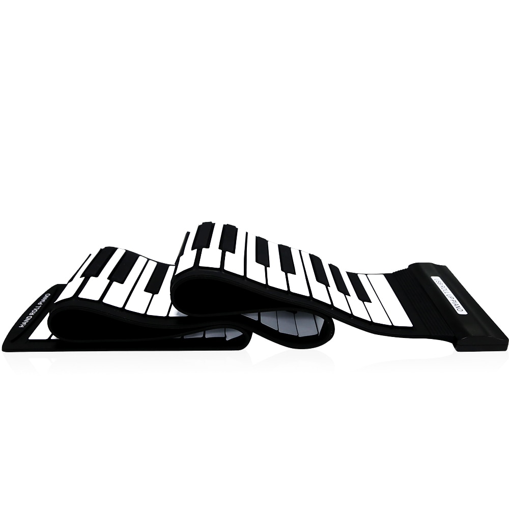 USB 88 Keys MIDI Roll up Electronic Piano Keyboard Silicone Flexible Electronic Organ
