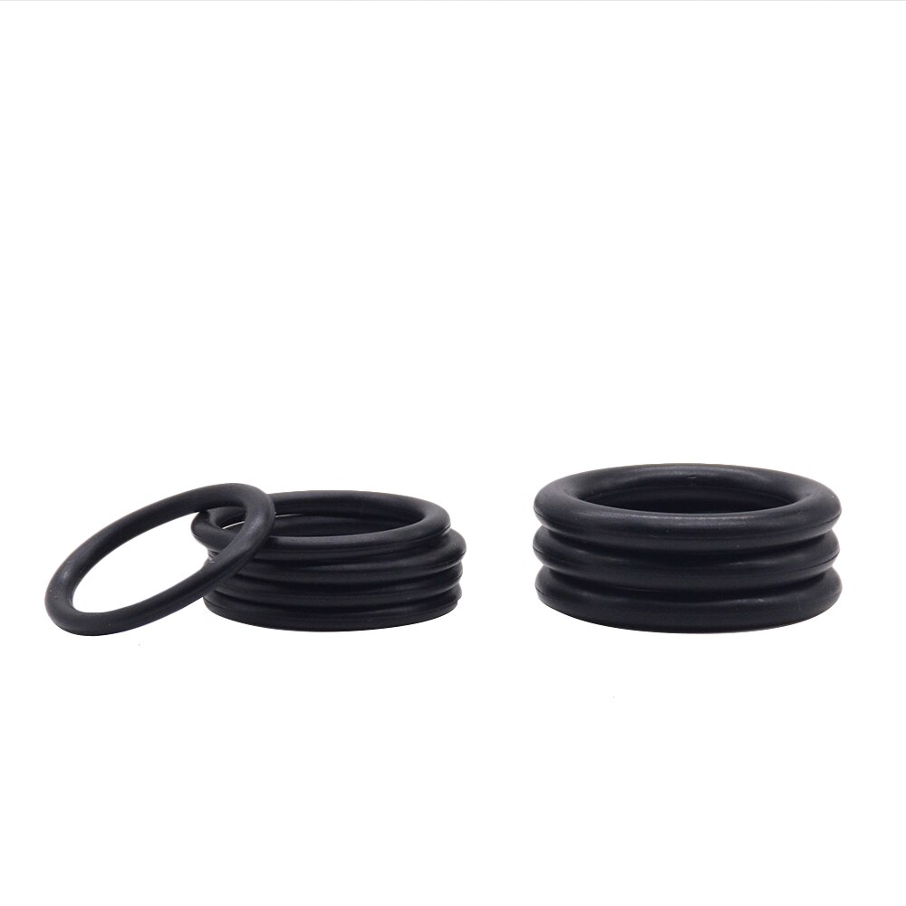 225 Stks/partij Zwart Rubber O Ring Assortiment Washer Pakking Afdichting O-Ring Kit 18 Maten Met Plastic Doos