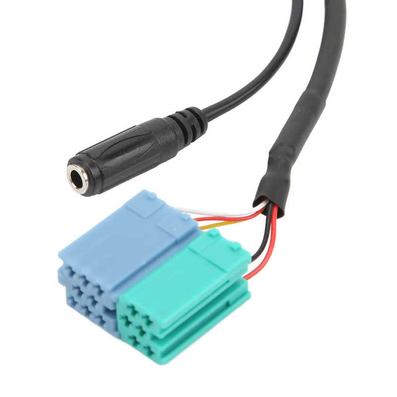 Auto Audio Connector Bluetooth Audio Adapter Cable Flexible with Microphone for Replacing