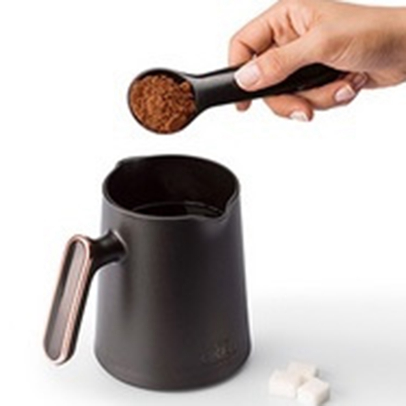 Coffee Maker 500Ml Tea Coffee Boiler Coffee Boiling Pot Turkish Coffee Pot Espresso Coffee Machine EU Plug