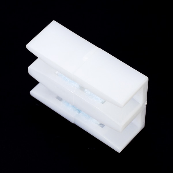 3Pcs Sliding Door Bottom Guide Shower Door Bottom Guide For Dusting Purpose