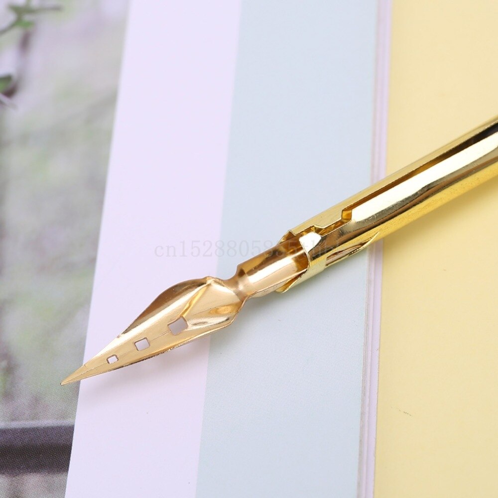 Kalligraphie Zeichnung tauchen Tinte Feder Kuli-einstellen Signatur Schreiben Antike Elegante