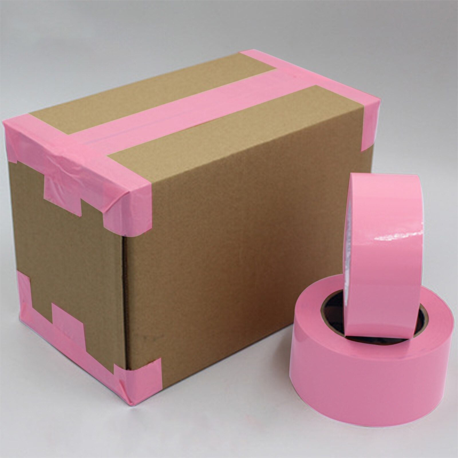 Packaging Tape Pack band Packing Tape Roll Pink 4.8cmx60m for Retailer and Office Home Use