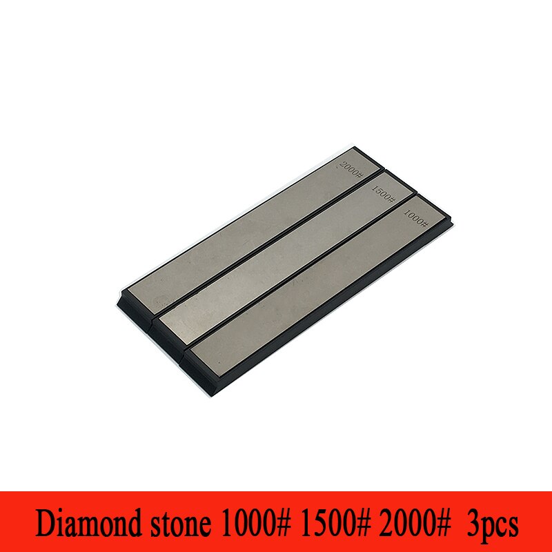 Diamant schärfen stein schleifstein Küche bar messer spitzer Schere Razor Whetstone Poliert leder anspitzer: 1000 1500 2000