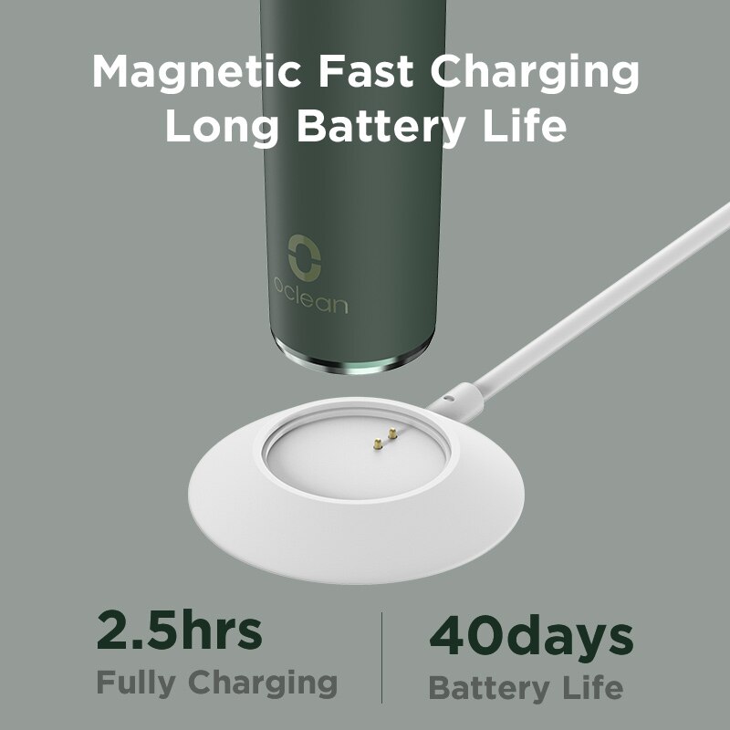 ¡Novedad de ! Cepillo de dientes eléctrico sónico Oclean Air 2, reducción de ruido, suave Limpieza de dientes, magnético, carga rápida, 40 días
