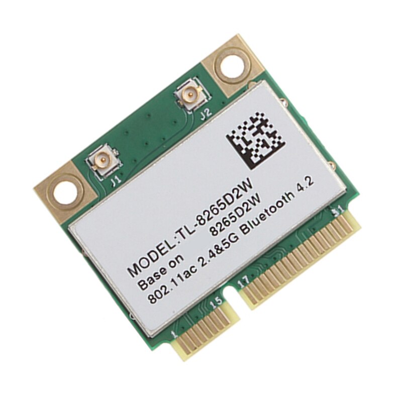 8265 Ac 8265D2W Wifi Card 1200M 2.4/5G Dual Band Mini Pcie Bluetooth 4.2 Voor Win7 Win 8 Win 10