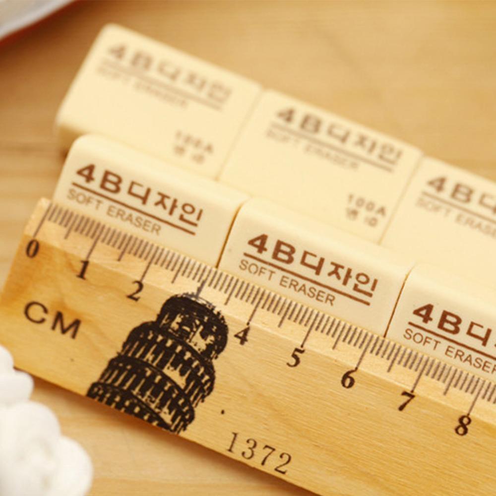 4B ołówki gumka Korea pisanie rysunek gumka gumka robić mazania-rysunek artystyczny szkolne materiały papiernicze robić szkoły biurowej