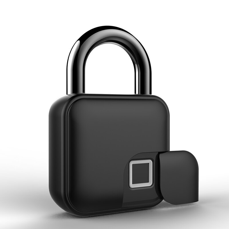 Fingerprint Lock Smart Lock Warehouse Door Dormitory Locker Bicycle Anti-Theft Fingerprint Padlock Password Lock