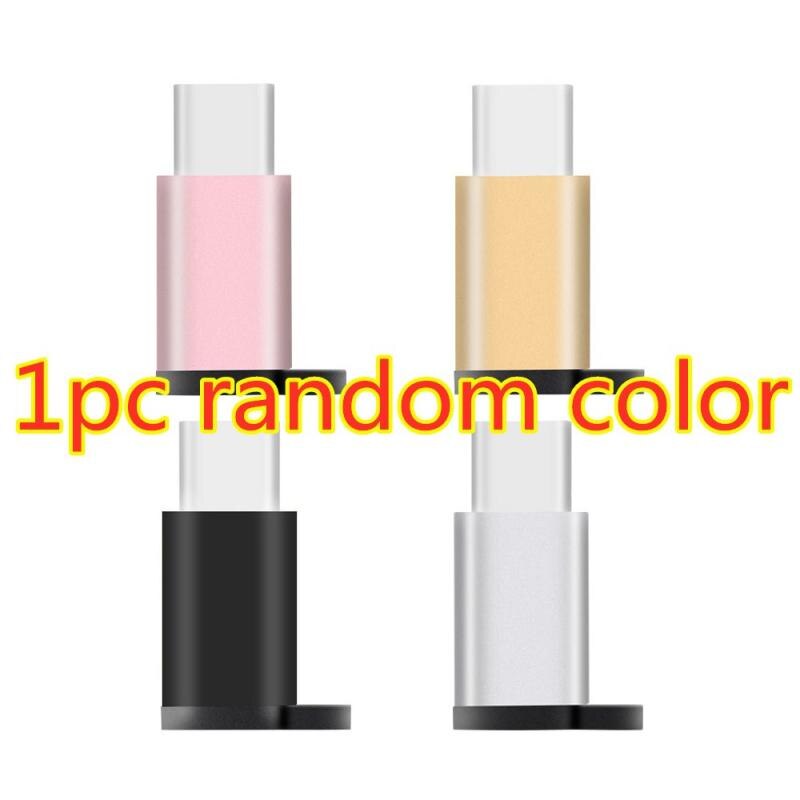 Typ-c Zu Mikro USB Konverter Mini USB Typ-C Adapter OTG Mit Hängen See Für praktisch Laptop OTG Adapter TXTB1: zufällig farbe