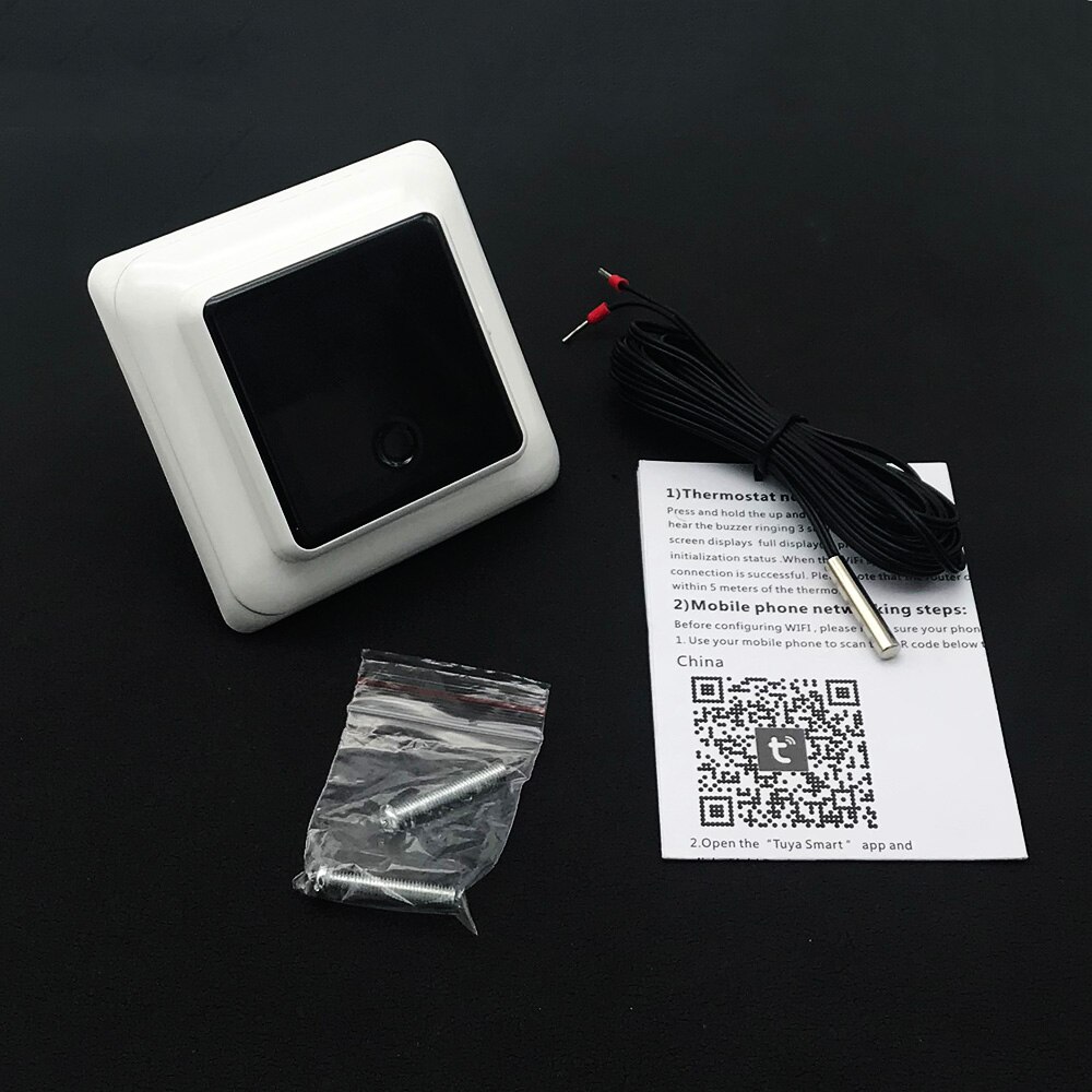 Tuya wifi smart termostat elektrisk golvvärme temperatur fjärrkontroll för google home, alexa