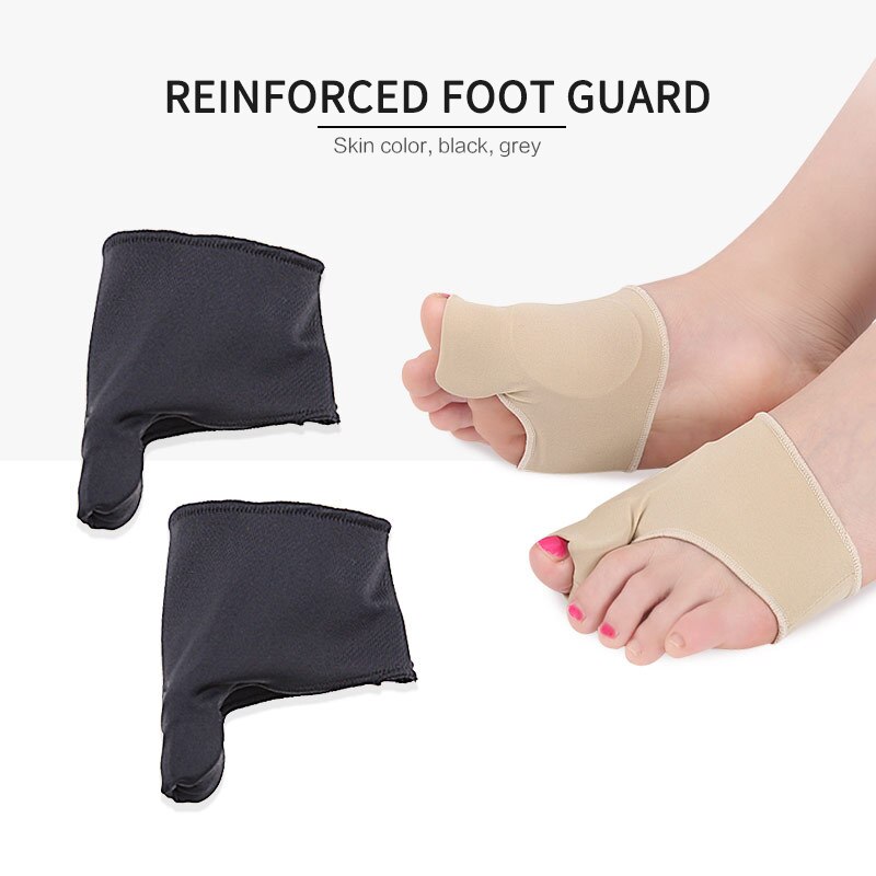 2 stk/sæt tåseparator hallux valgus knyst korrigerende orthotics fødder knogle tommelfinger justering korrektion pedicure strømpe glattejern