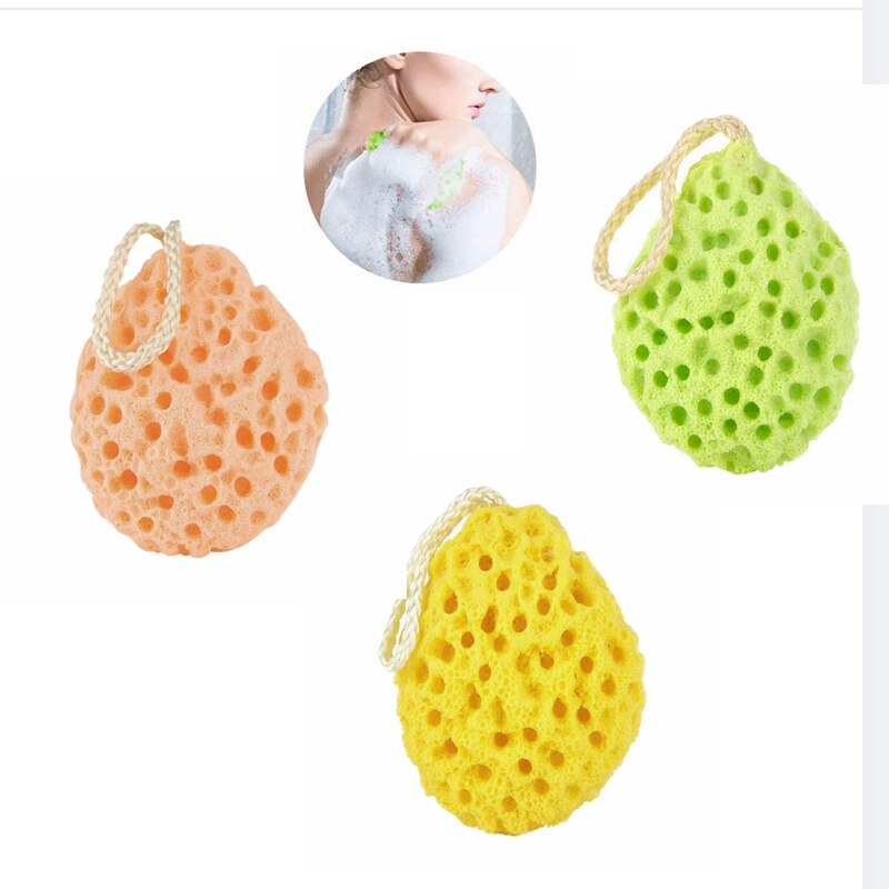Bad Bal Massage Douche Spons Honingraat Baden Bal Scrubber Body Exfoliërende Douche Bal Massage Borstel