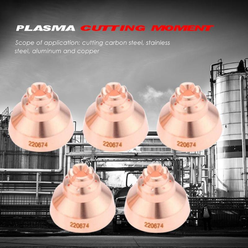 5pcs 9-8238 Plasma Torch Shield Cap Per Thermal Dynamics Per SL60 ~ 100