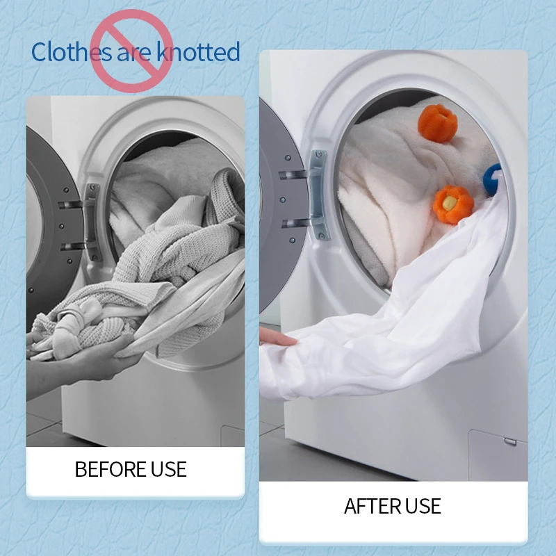 Magic Laundry ball kit reusable clothes hair cleaning tool pet hair remover washing machine cat dog hair catcher laundry ball
