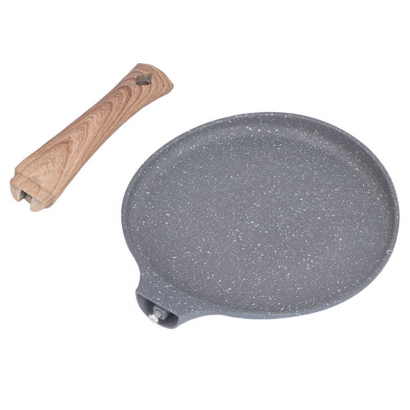 Cooking Pan Flat Bottomed Frying Pan for Household