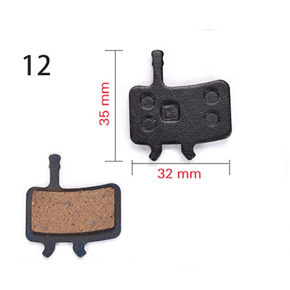 Plaquettes de freins à disque organiques de vtt, 2 paires (4 pièces), VTT en résine, M355/BB5, universelles, accessoires: CY-12-2 pairs