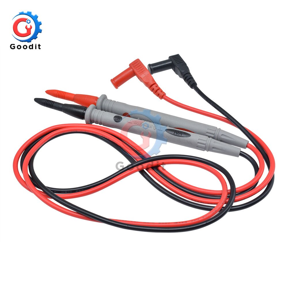 10A/20A 1000V Universal Probe Test Leads Pin for Digital Multimeter Needle Tip Multi Meter Tester Lead Probe Wire Pen Cable