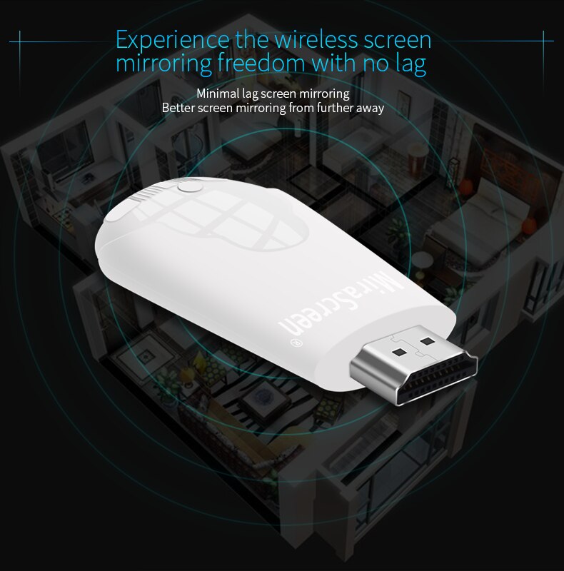 K4 4K HD HD 2.4G Wifi Android TV Stick Dongle Support Miracast Anycast Chrome Cast Airplay DLNA for IOS Android Phone